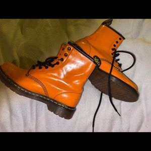 Orange Dr.Martens